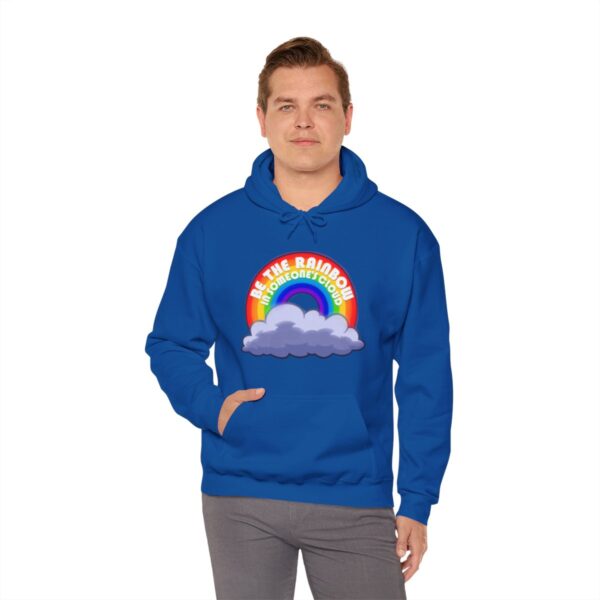 Be the Rainbow in Someone's Cloud - Adult Hoodie