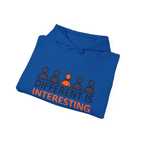 Different is Interesting - Adult Hoodie