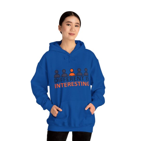 Different is Interesting - Adult Hoodie