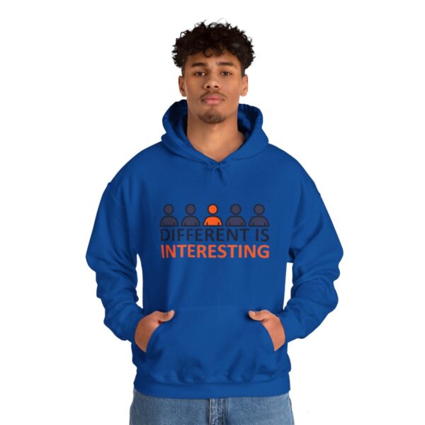 Different is Interesting - Adult Hoodie