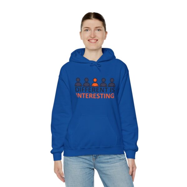 Different is Interesting - Adult Hoodie