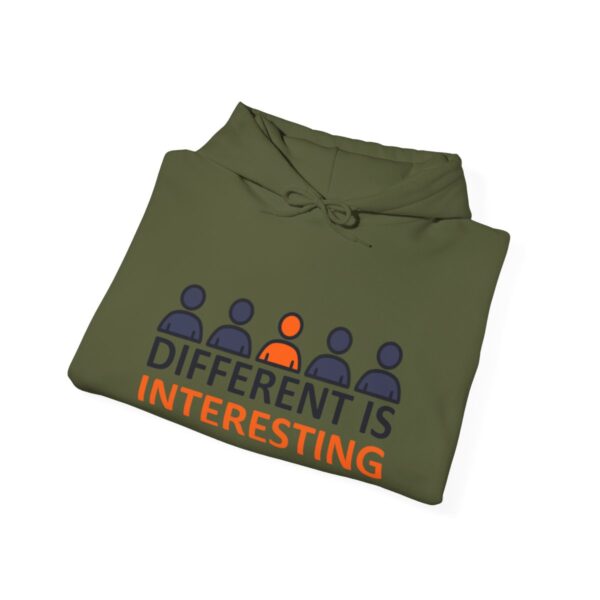 Different is Interesting - Adult Hoodie