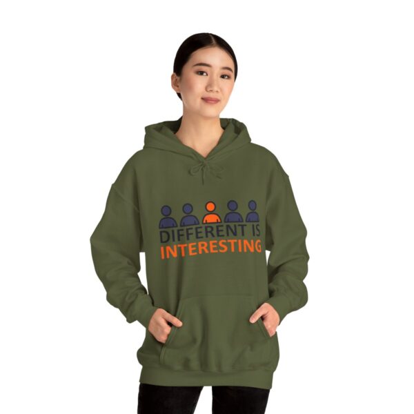 Different is Interesting - Adult Hoodie