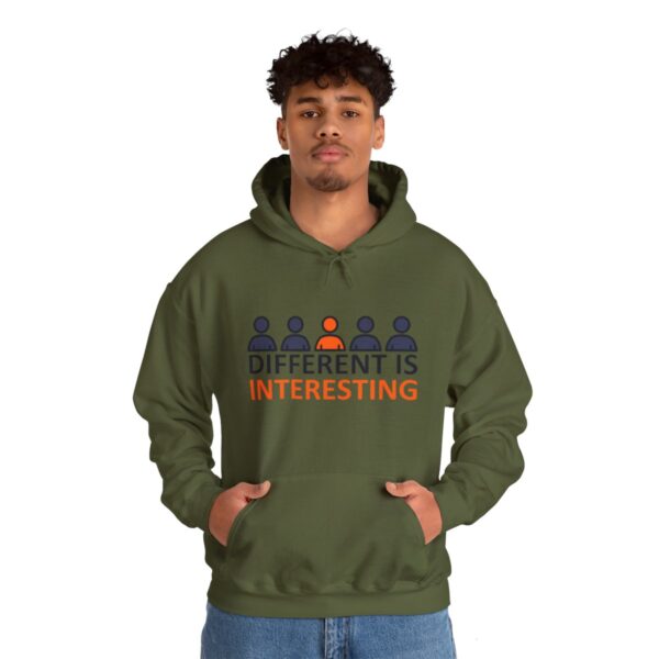 Different is Interesting - Adult Hoodie