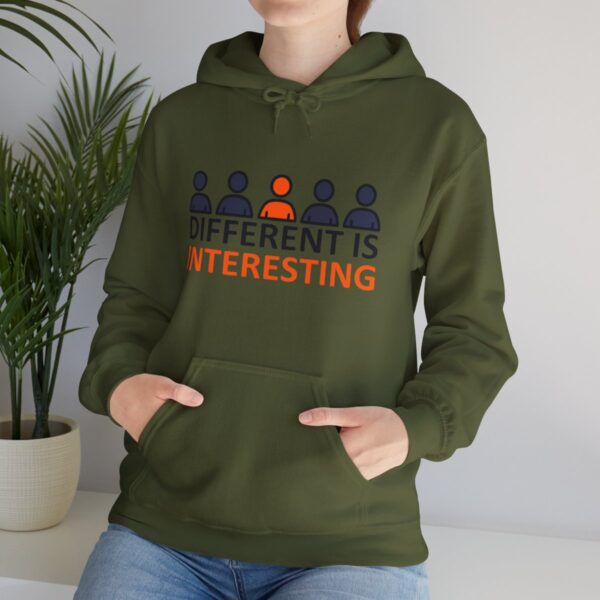 Different is Interesting - Adult Hoodie