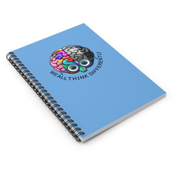 We All Think Differently - Spiral Notebook