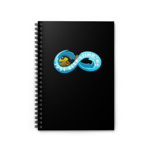 Just Keep Stimming - Spiral Notebook