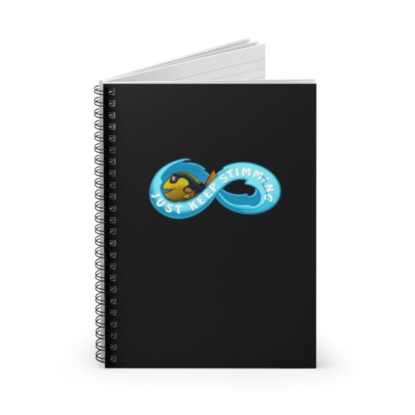 Just Keep Stimming - Spiral Notebook