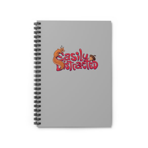 Easily Distracted - Spiral Notebook