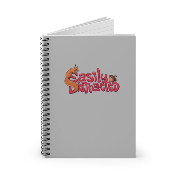 Easily Distracted - Spiral Notebook