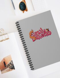 Easily Distracted - Spiral Notebook