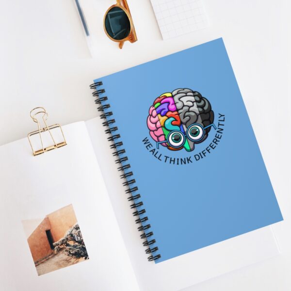 We All Think Differently - Spiral Notebook