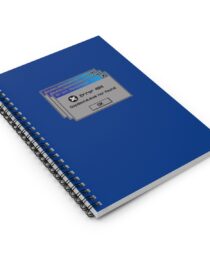 Error 404: Dopamine Not Found - Spiral Notebook