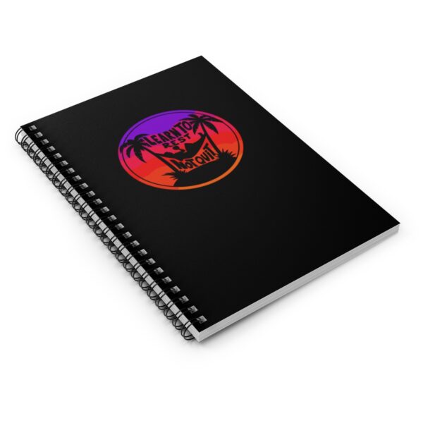 Learn to Rest, Not Quit - Spiral Notebook