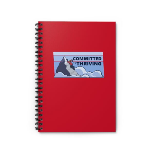 Committed to Thriving - Spiral Notebook