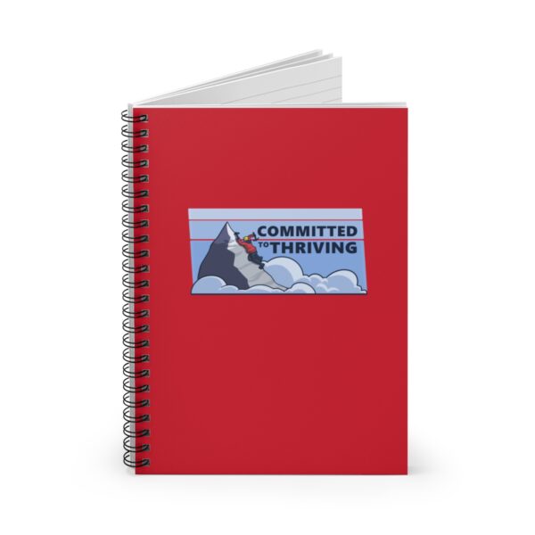 Committed to Thriving - Spiral Notebook