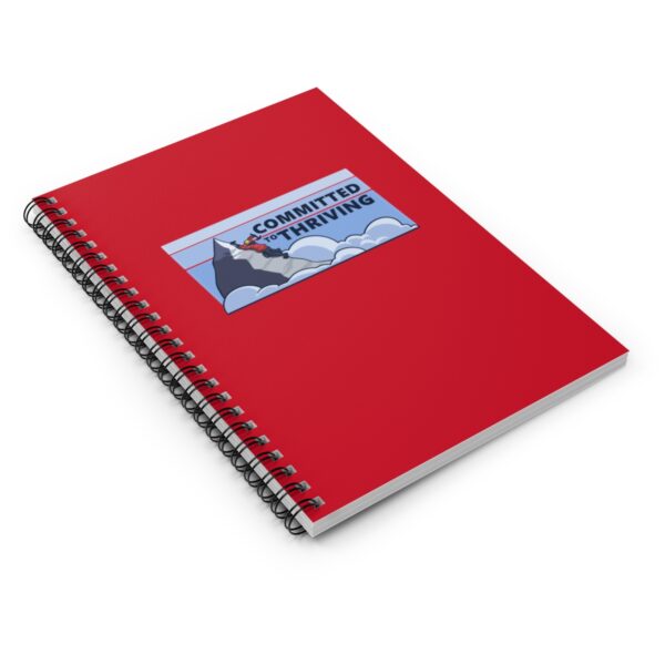 Committed to Thriving - Spiral Notebook