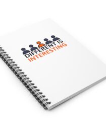 Different is Interesting - Spiral Notebook