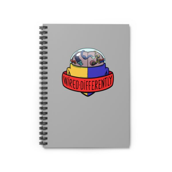 Wired Differently - Spiral Notebook