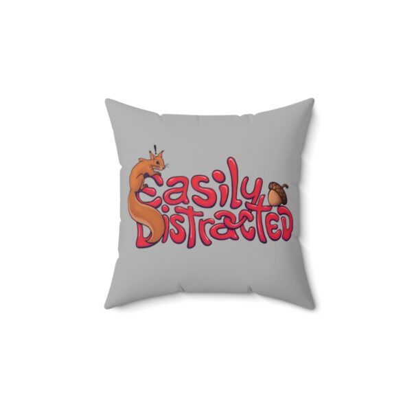 Easily Distracted - Square Pillow