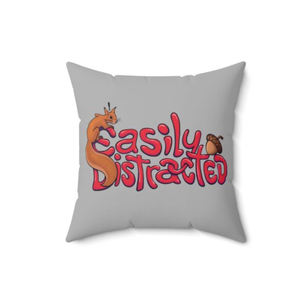 Easily Distracted - Square Pillow