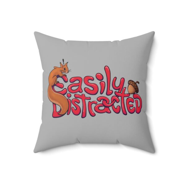 Easily Distracted - Square Pillow