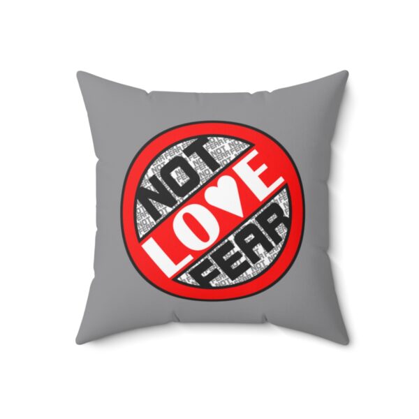 Love, Not Fear - Square Pillow