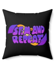 Stim and Repeat - Square Pillow