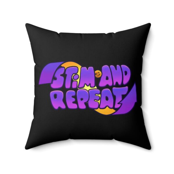 Stim and Repeat - Square Pillow