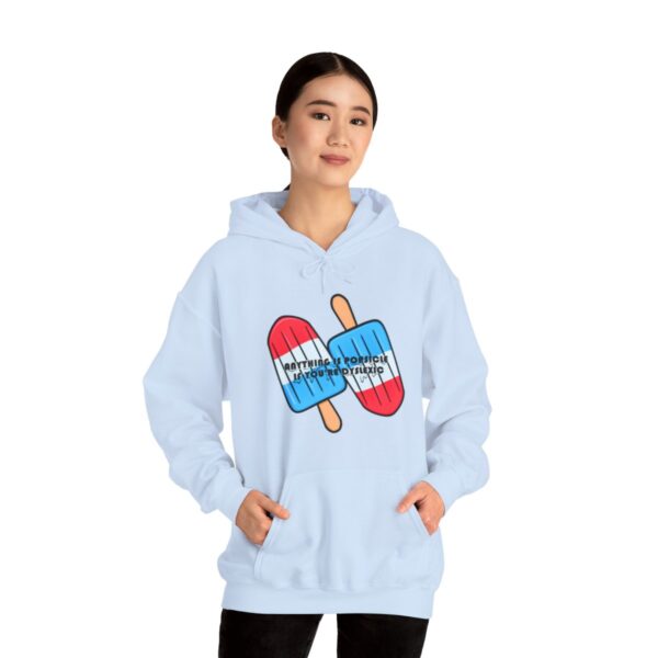 Anything is Popsicle if You're Dyslexic - Adult Hoodie