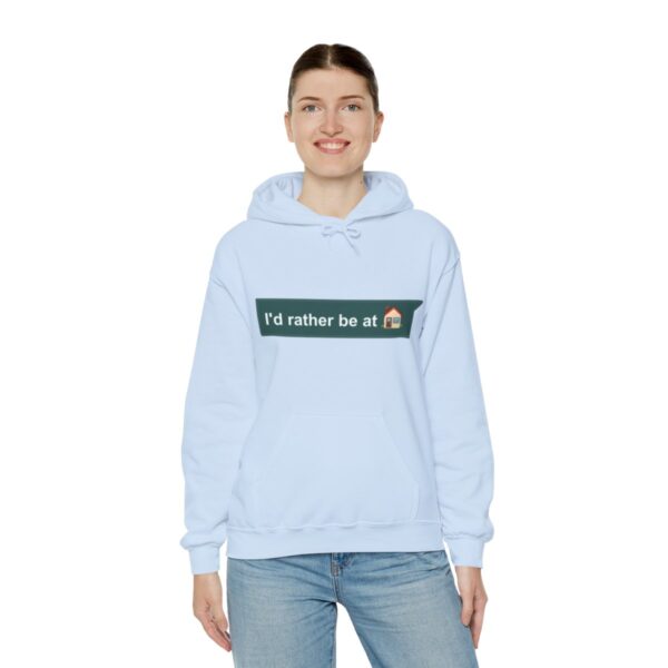 I'd Rather be at Home - Adult Hoodie