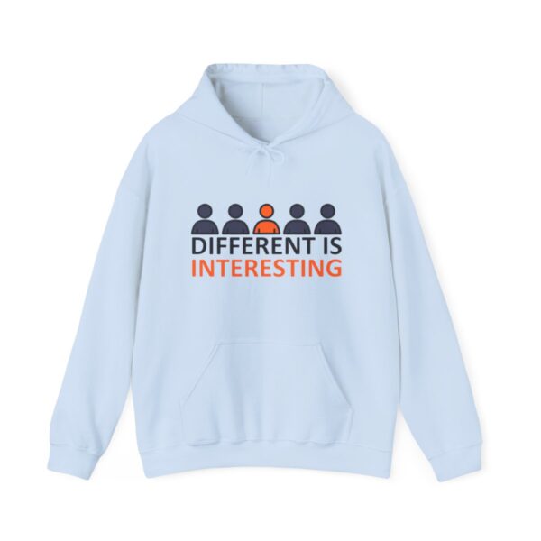 Different is Interesting - Adult Hoodie