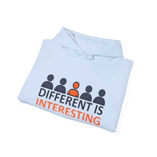 Different is Interesting - Adult Hoodie