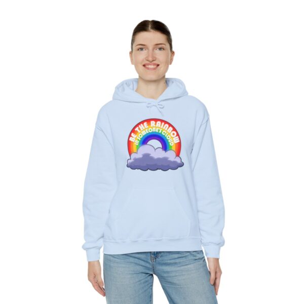 Be the Rainbow in Someone's Cloud - Adult Hoodie