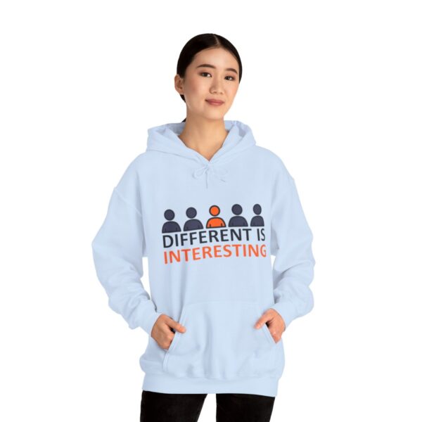 Different is Interesting - Adult Hoodie