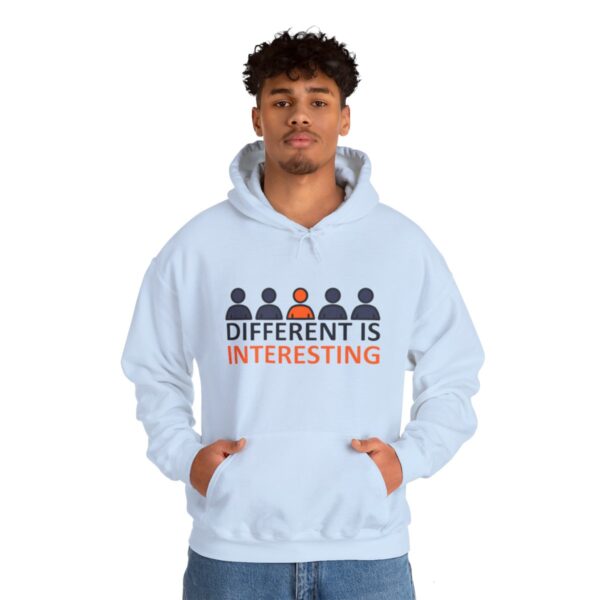 Different is Interesting - Adult Hoodie