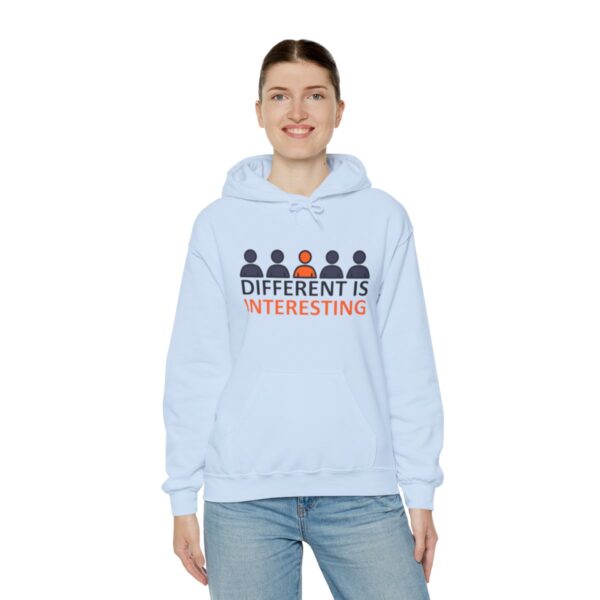 Different is Interesting - Adult Hoodie