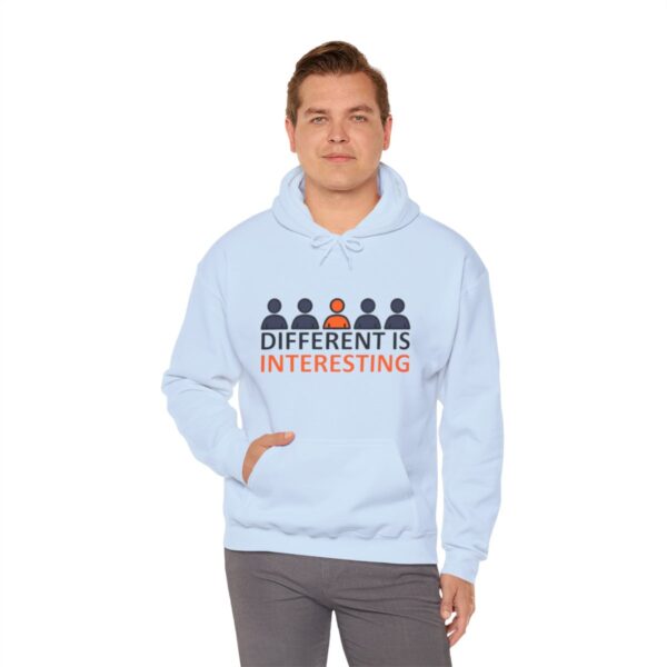 Different is Interesting - Adult Hoodie