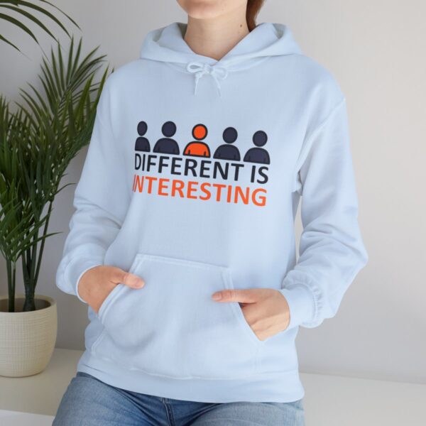 Different is Interesting - Adult Hoodie