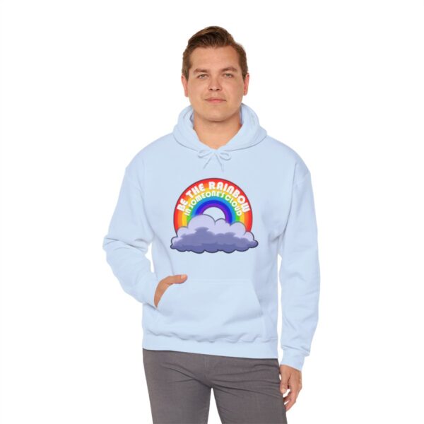 Be the Rainbow in Someone's Cloud - Adult Hoodie