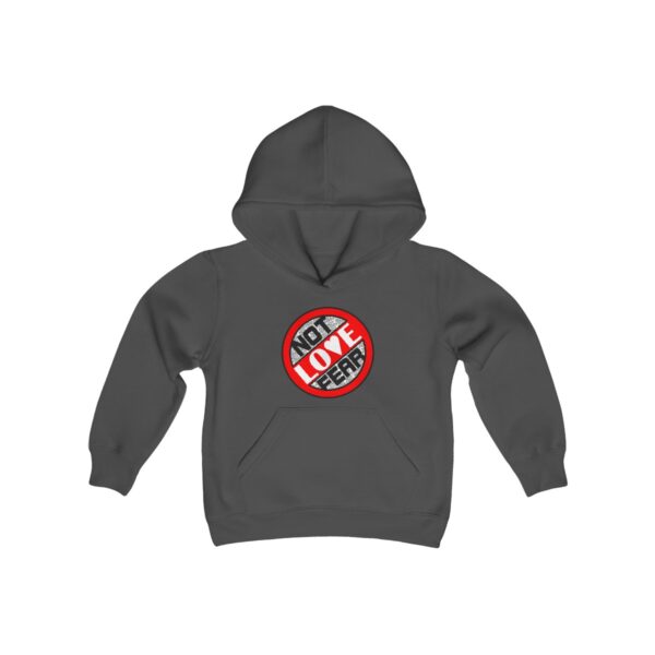 Love, Not Fear - Youth Hoodie