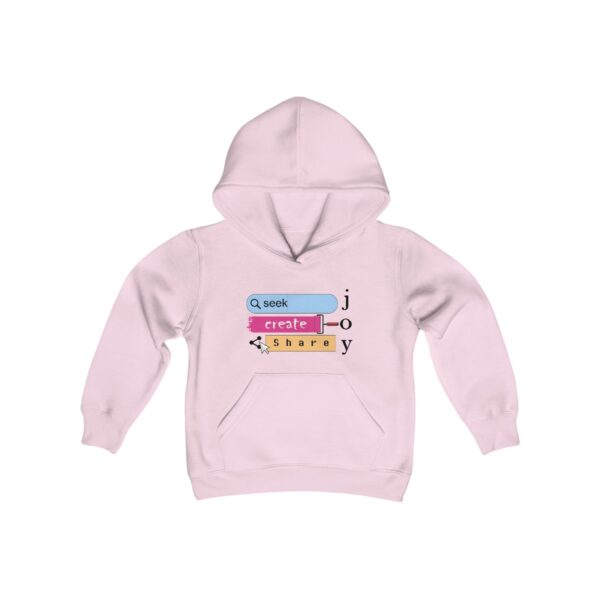 Seek Create Share Joy - Youth Hoodie