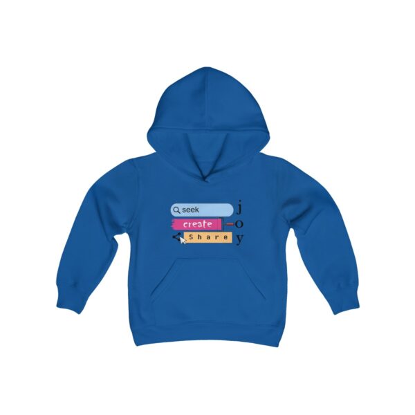 Seek Create Share Joy - Youth Hoodie