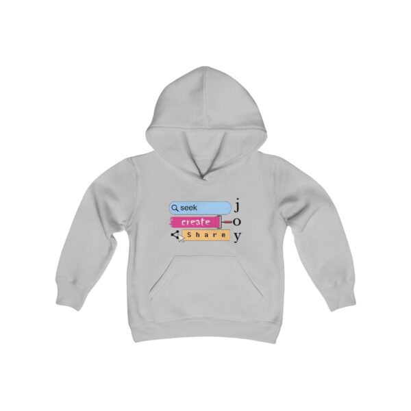 Seek Create Share Joy - Youth Hoodie