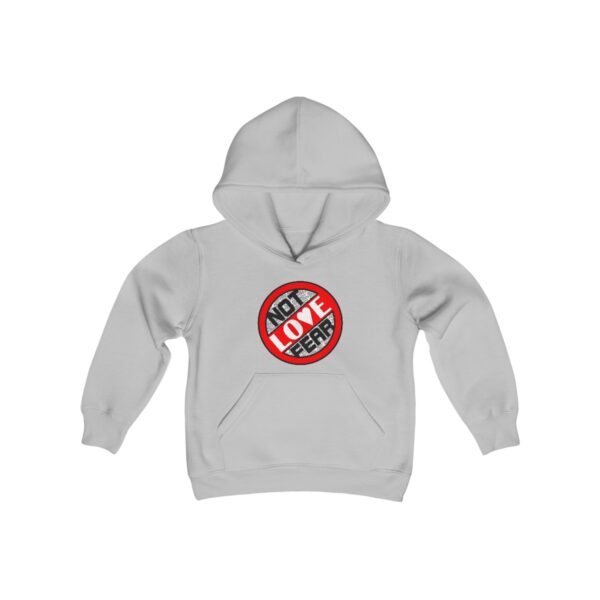 Love, Not Fear - Youth Hoodie