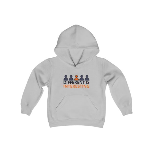 Different is Interesting - Youth Hoodie