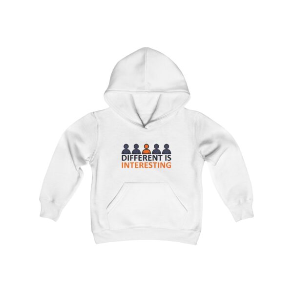 Different is Interesting - Youth Hoodie