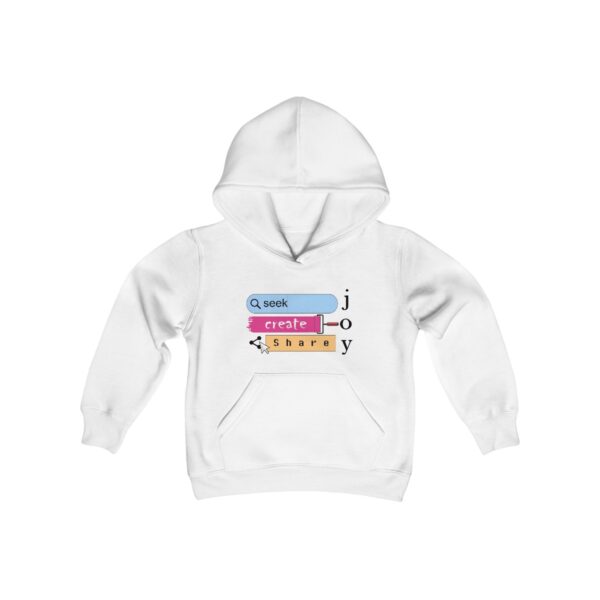 Seek Create Share Joy - Youth Hoodie