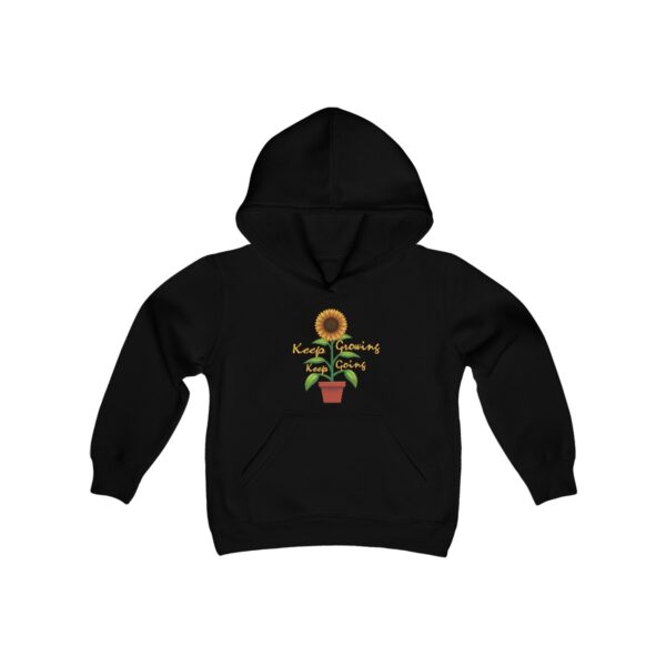 Keep Growing Keep Going - Youth Hoodie