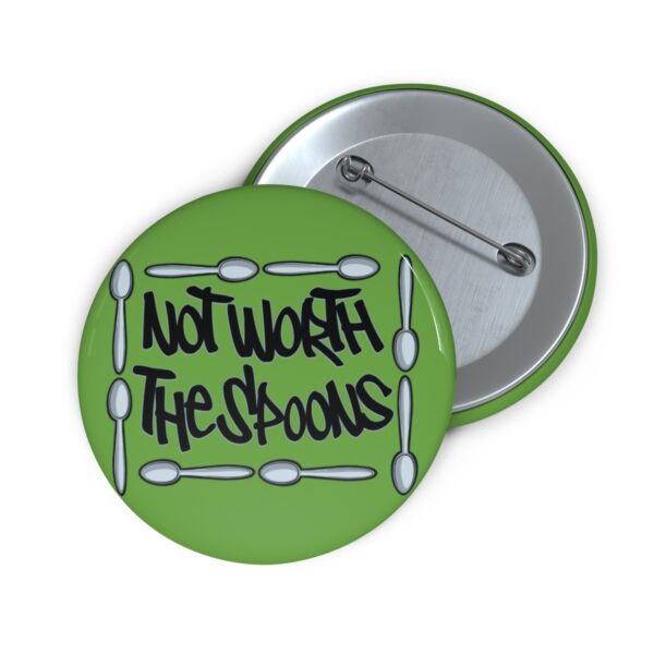 Not Worth the Spoons - Pin Buttons